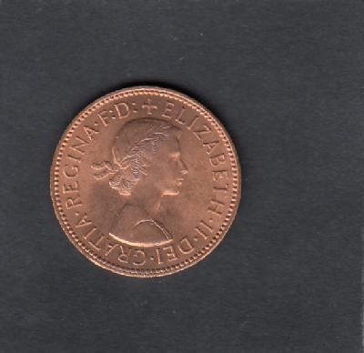 Beschrijving: 1/2 Penny SHIP